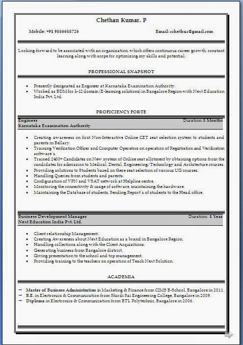 Indian dentist resume example
